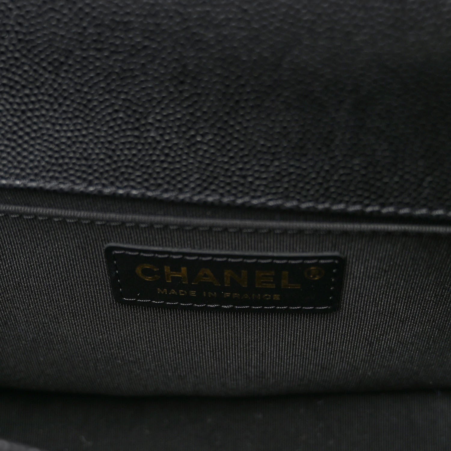 Chanel Caviar Quilted Medium Boy Flap Black 6 of 9