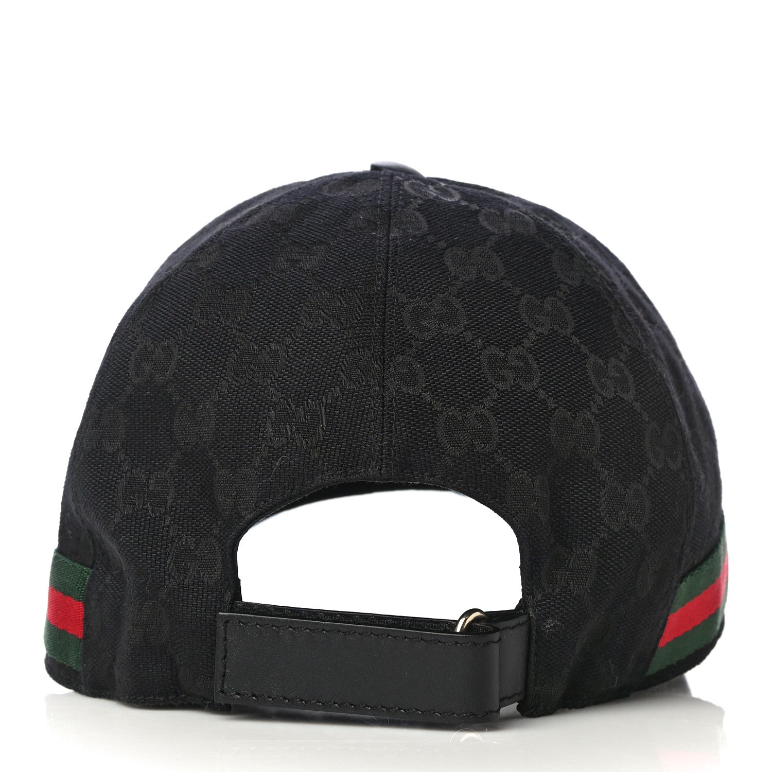 Gucci Monogram Web Baseball Hat XXL Black 5 of 11