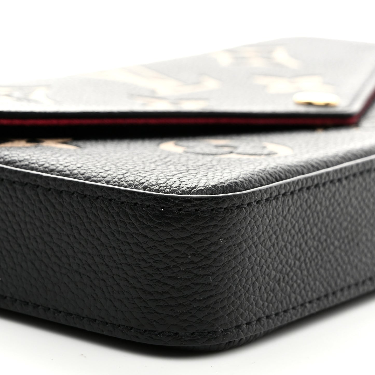Empreinte Monogram Giant Felicie Pochette Black Beige