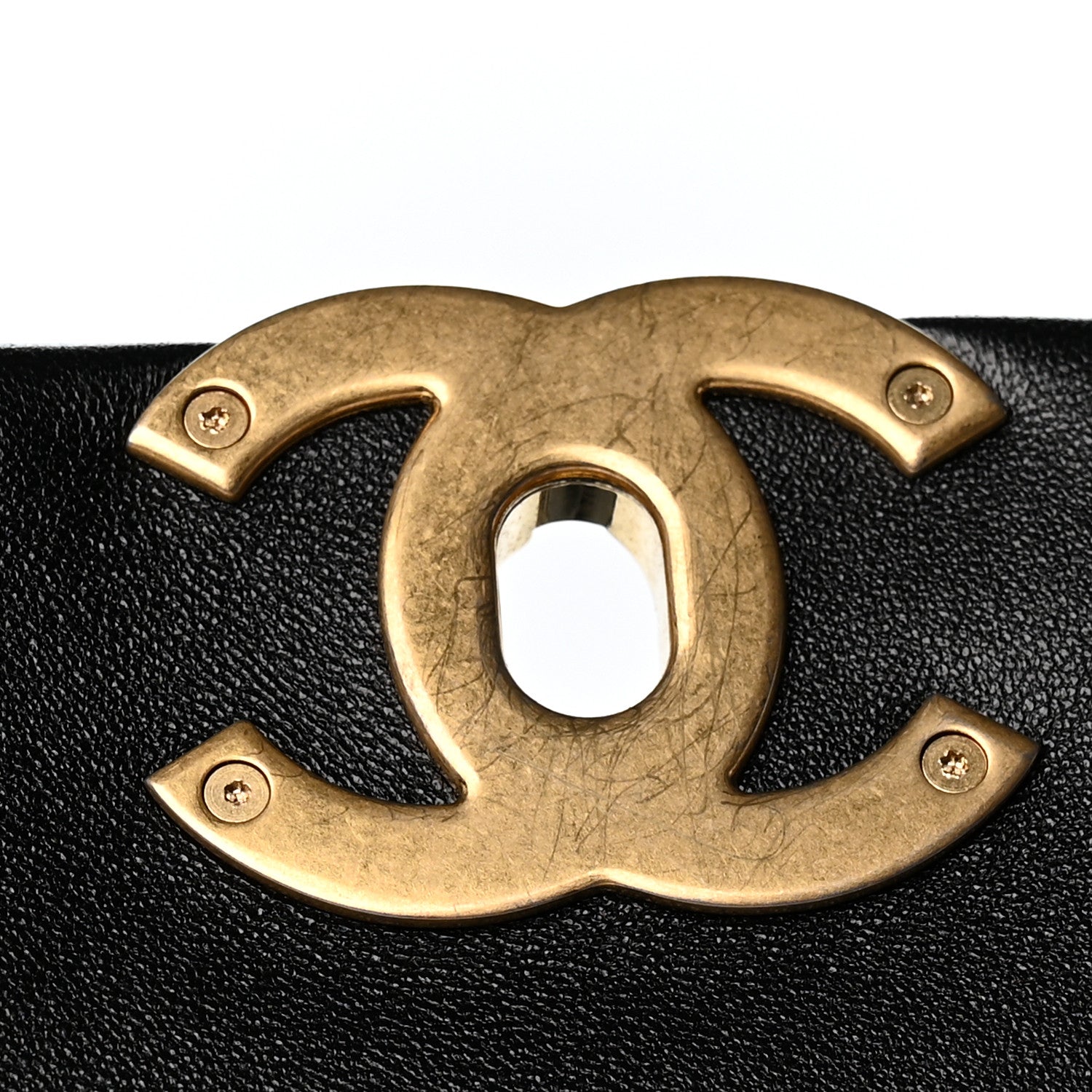 Chanel Lambskin  Quilted Large Chanel 19 Flap Black 12 of 13
