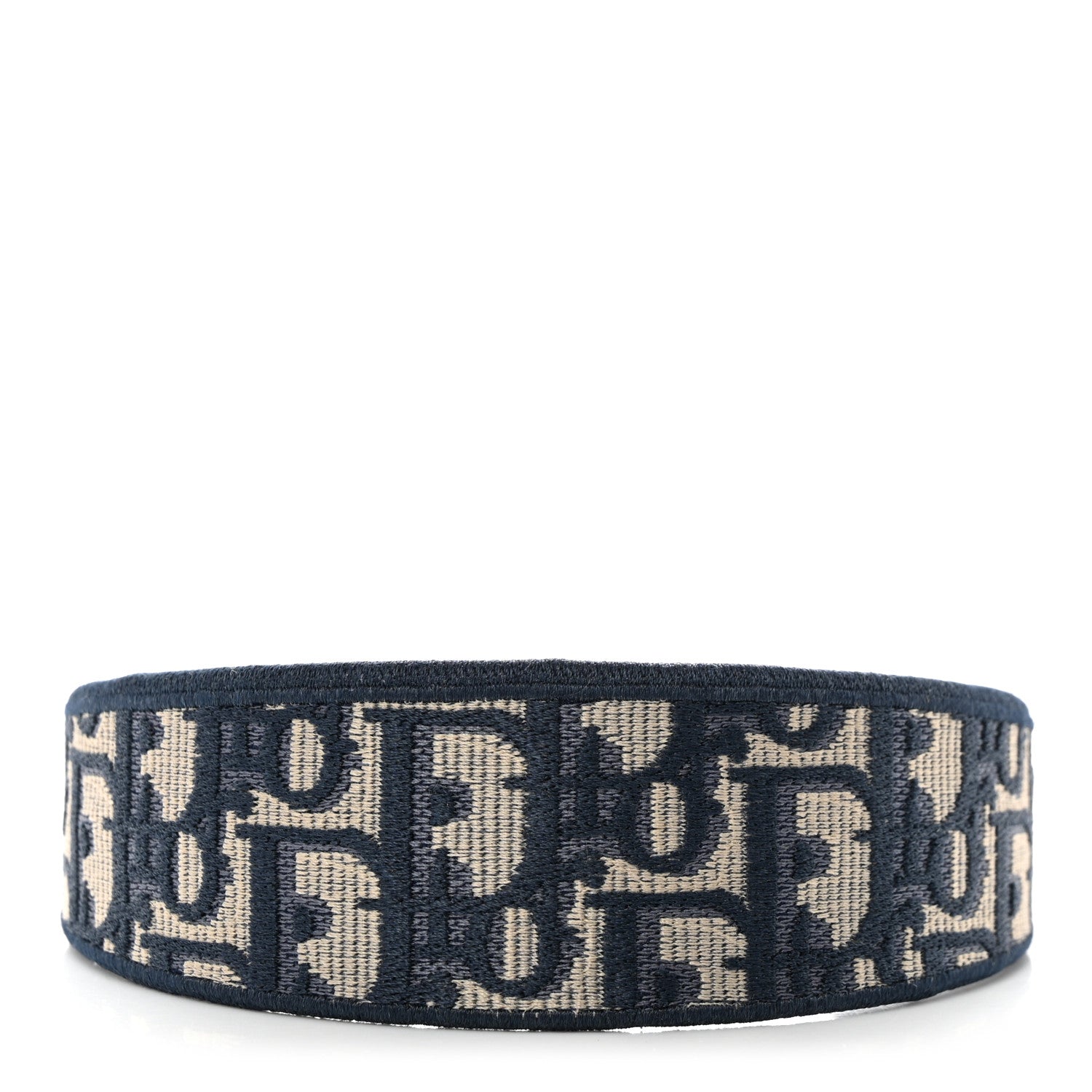 Christian Dior Oblique Headband Blue 4 of 9
