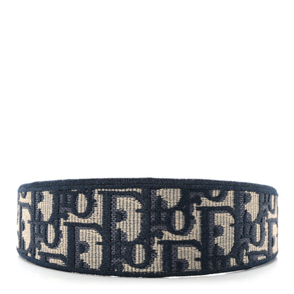 Christian Dior Oblique Headband Blue 4 of 9