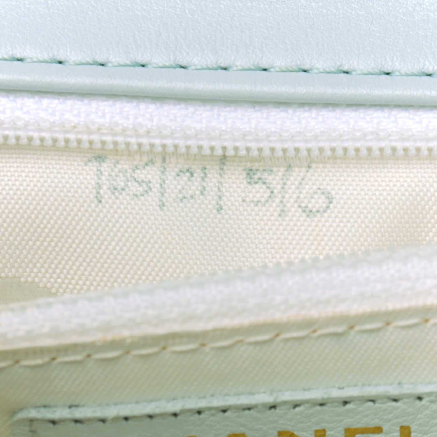 Chanel Calfskin Quilted Wild Stitch Flap Light Blue 8 of 10