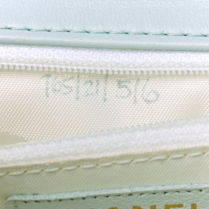 Chanel Calfskin Quilted Wild Stitch Flap Light Blue 8 of 10
