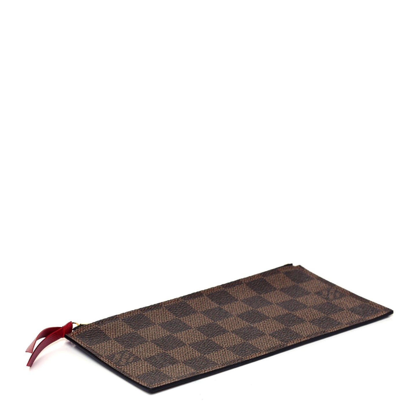 Damier Ebene Felicie Chain Wallet Zippered Insert