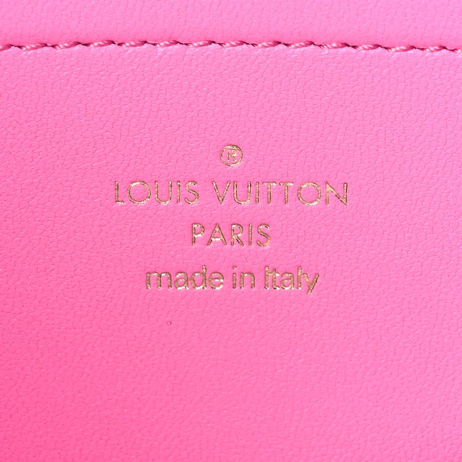 Louis Vuitton Lambskin Embossed Monogram Vuittamins Pochette Coussin Rose Violet 6 of 8