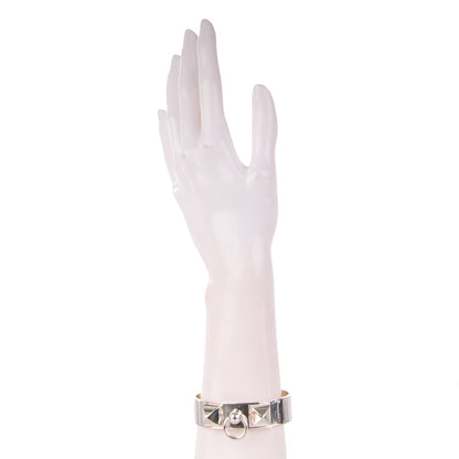Hermes Sterling Silver MM Collier De Chien Bracelet SH 2 of 5