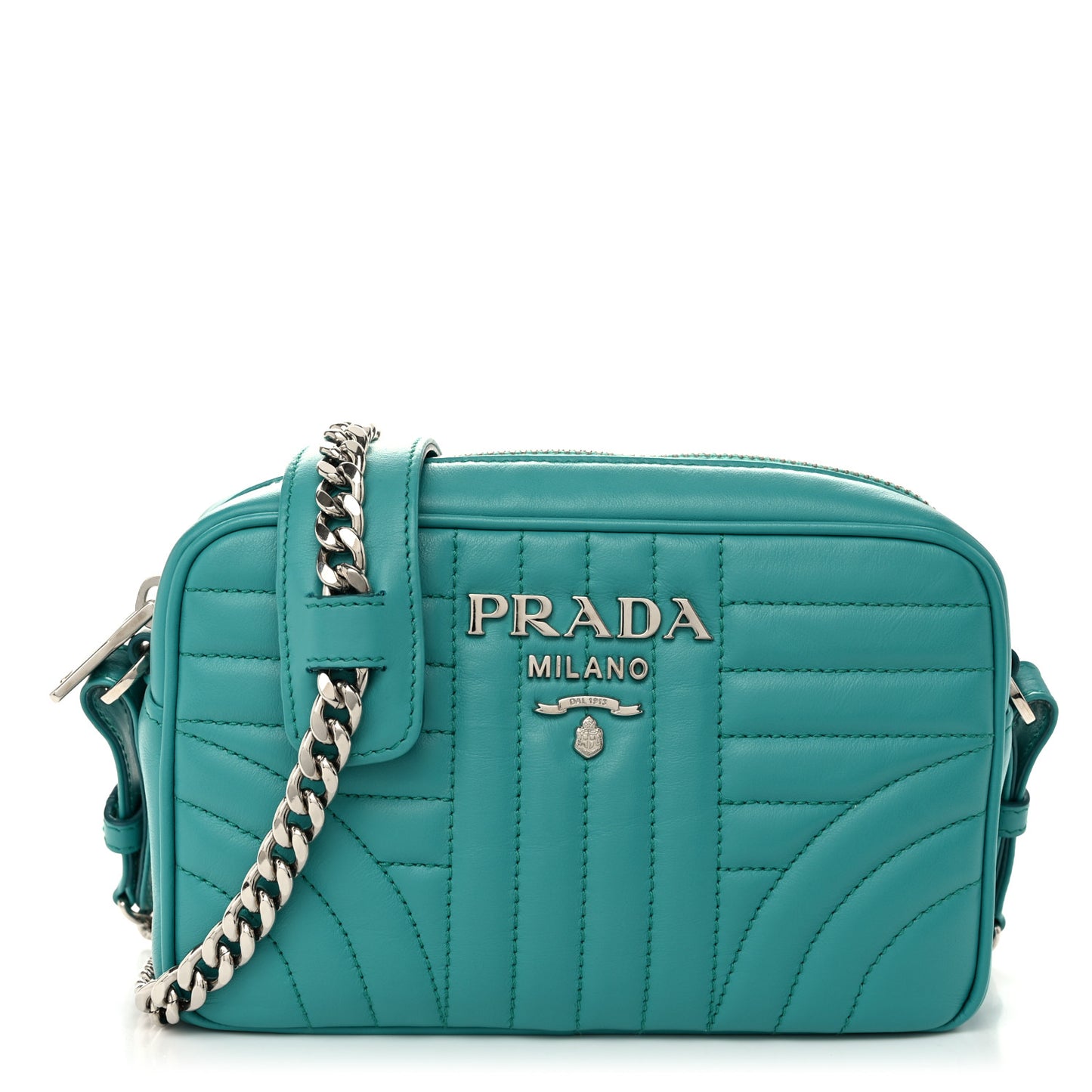 Soft Calfskin Diagramme Crossbody Bag Giada
