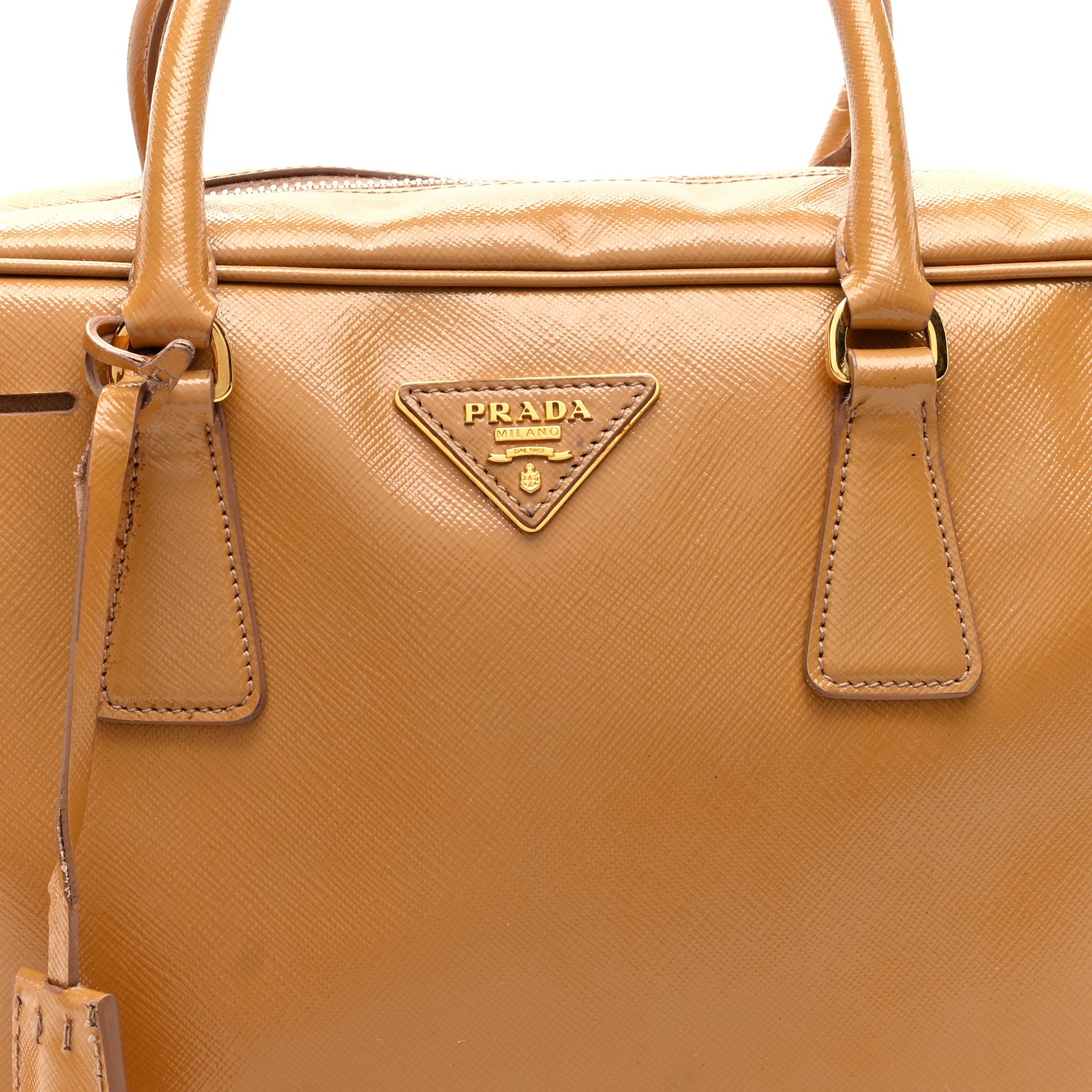 Prada Saffiano Lux Bowler Cammeo 7 of 9