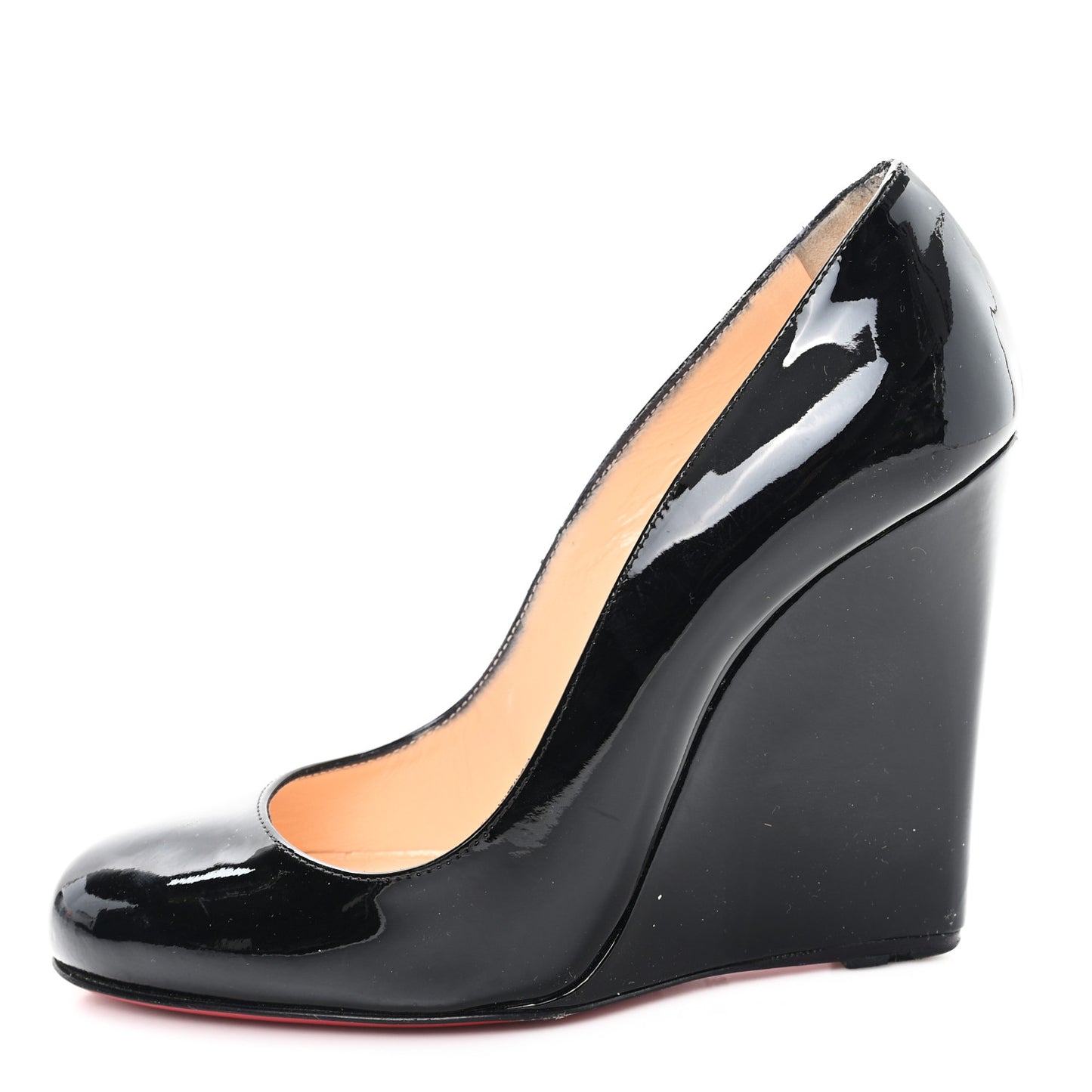 Patent Ron Ron Zeppa 80 Wedges 36.5 Black