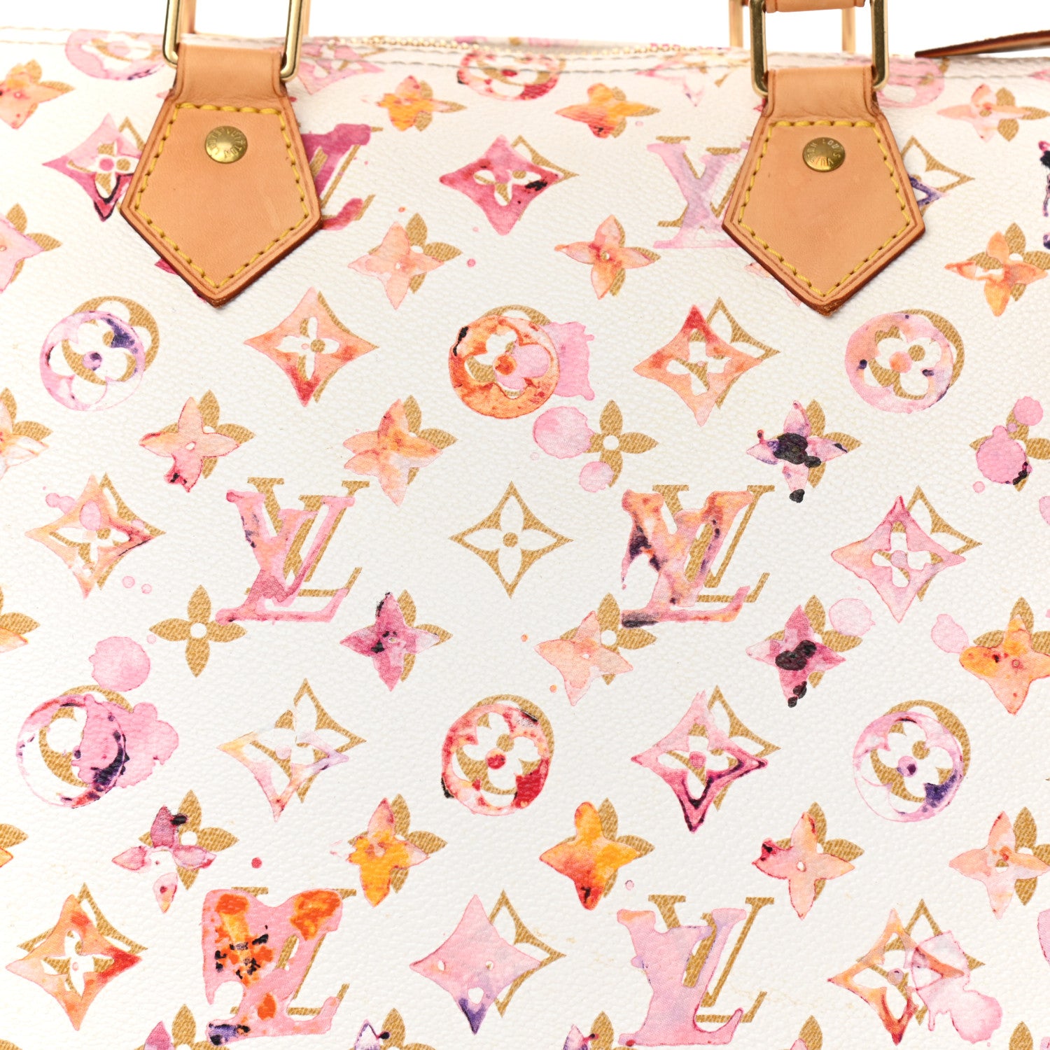 Louis Vuitton Watercolor Aquarelle Speedy 35 White 7 of 10