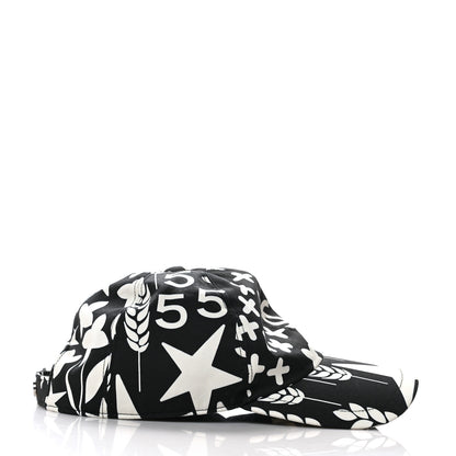 Chanel Cotton Cap Hat Black White 4 of 7