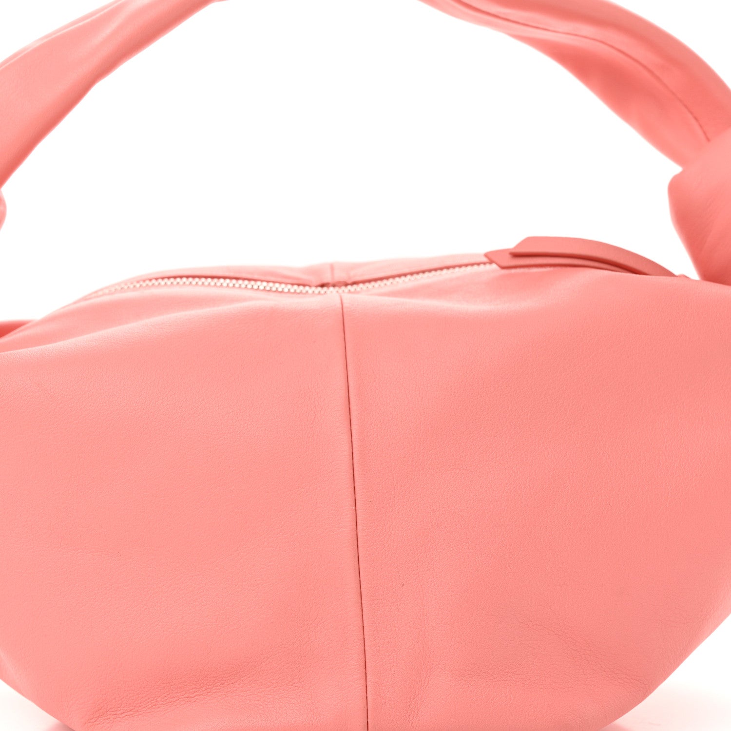 Bottega Veneta Calfskin Mini Double Knot Bag Peach 8 of 10