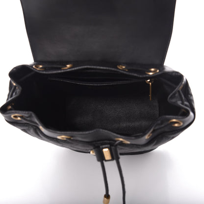 Chanel Caviar Quilted Filigree Backpack Black 7 of 10
