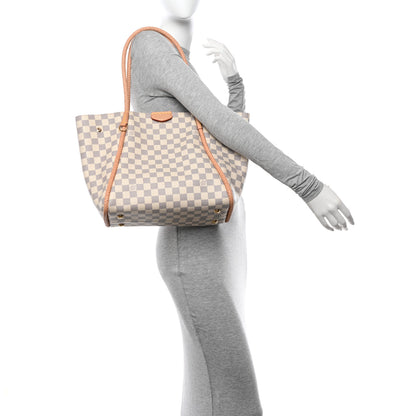 Louis Vuitton Damier Azur Propriano Rose Ballerine 2 of 10