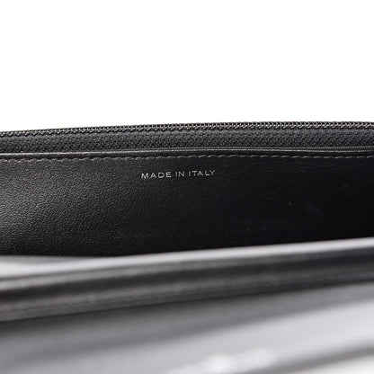 Chanel Caviar Quilted Boy Wallet On Chain WOC Black 6 of 12