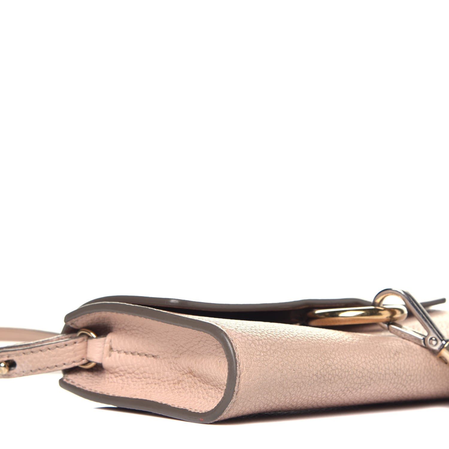 Chloe Goatskin Mini Faye Shoulder Bag Cement Pink 8 of 9