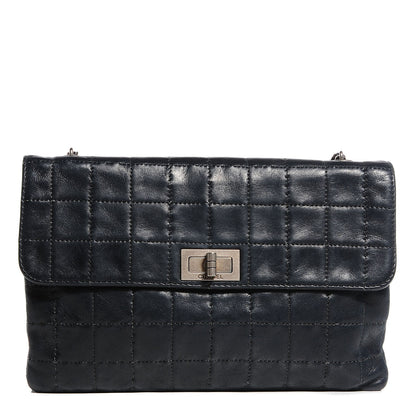 Chanel Lambskin Chocolate Bar Mademoiselle Flap Black 1 of 8