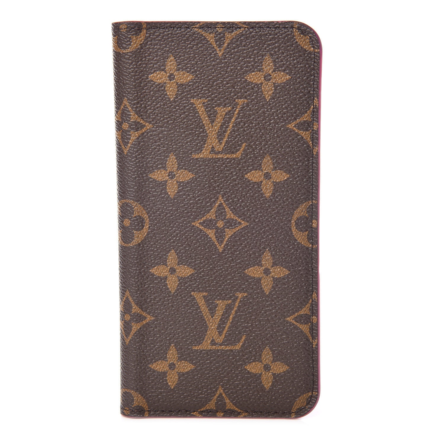 Louis Vuitton Monogram iPhone XS Max Folio Case Rose Pop 1 of 7