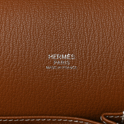 Hermes Taurillon Clemence Jypsiere 31 Gold 5 of 8