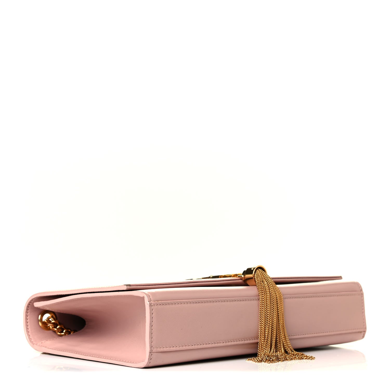 Saint Laurent Smooth Calfskin Medium Classic Monogram Kate Tassel Satchel Pink 3 of 6