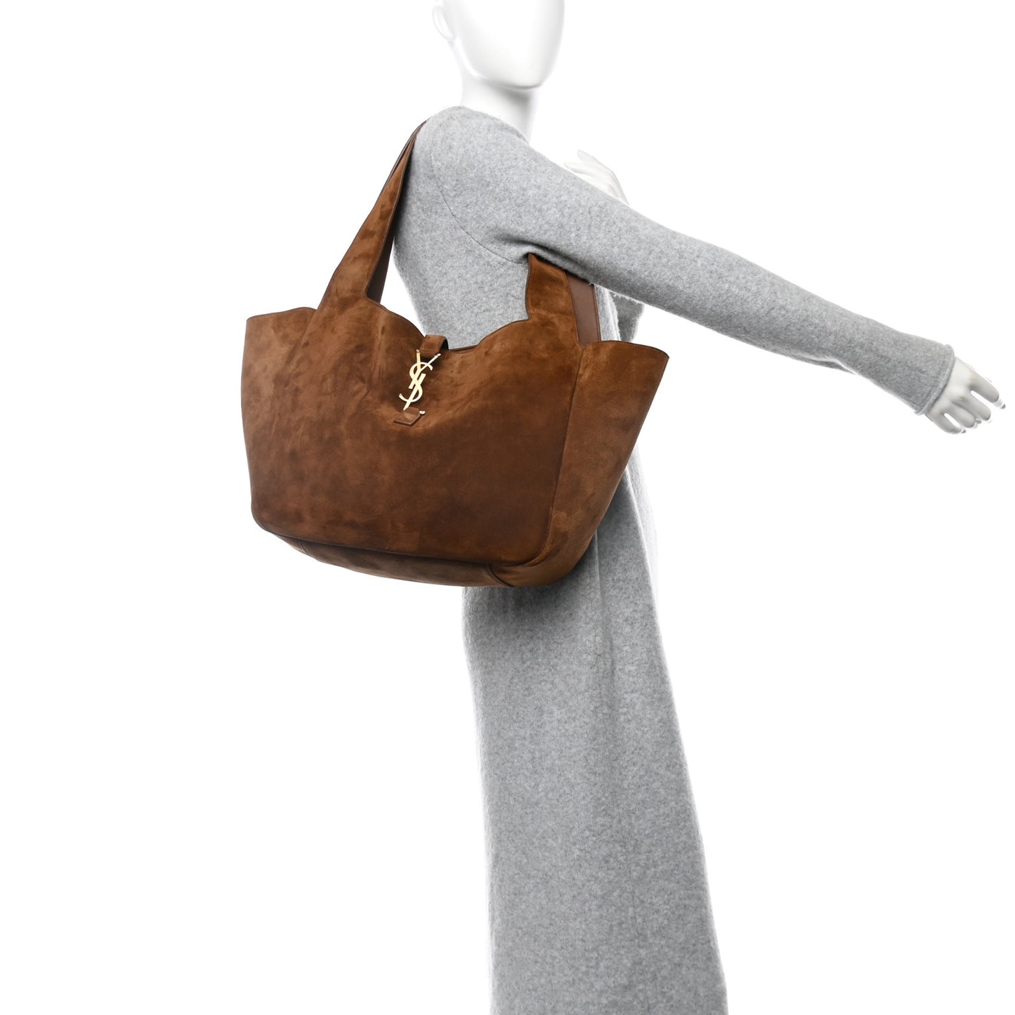 Suede Bea Tote Golden Leaf