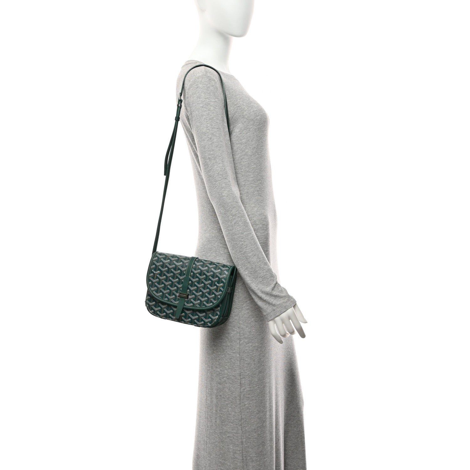 Goyard Goyardine Belvedere II PM Messenger Bag Green 2 of 9