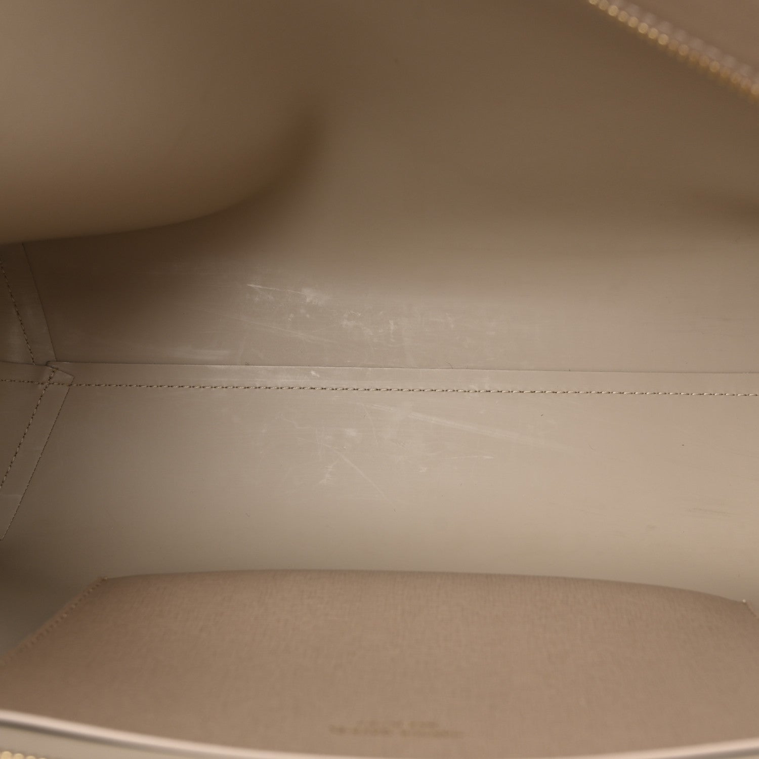 Mansur Gavriel Saffiano Small Zip Tote Beige 5 of 10