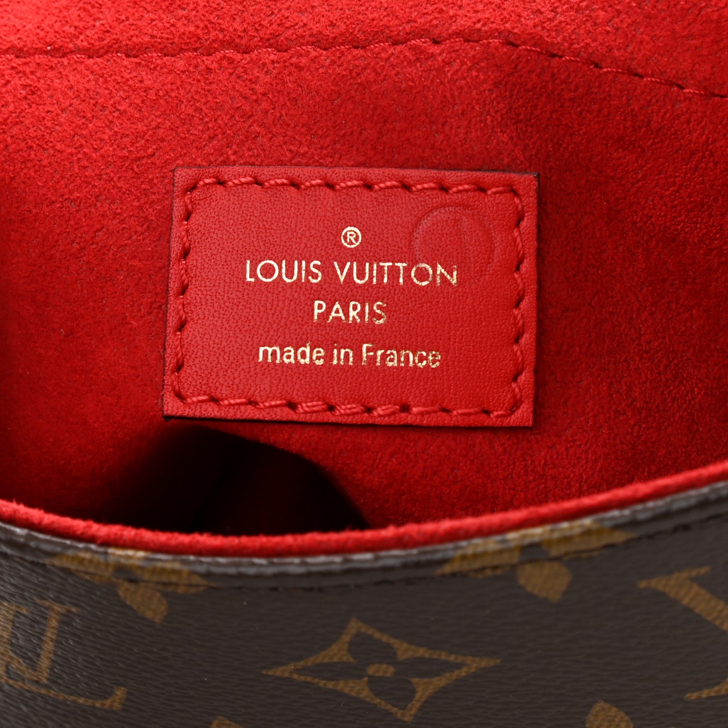 Monogram Locky BB Coquelicot