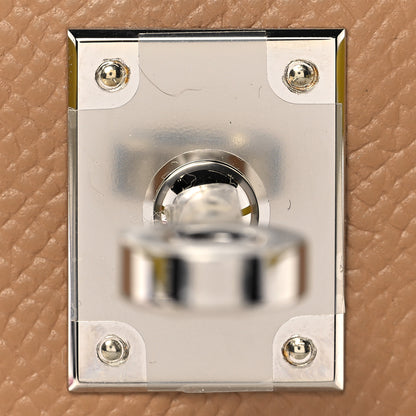 Hermes Epsom Mini Kelly Sellier 20 Chai Mauve Sylvestre Lime 21 of 31