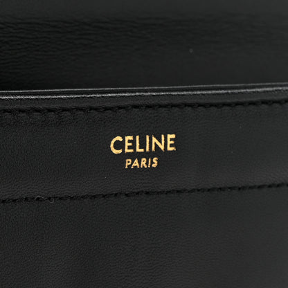 Celine Goatskin Matelasse Chain Shoulder Bag Black 6 of 11