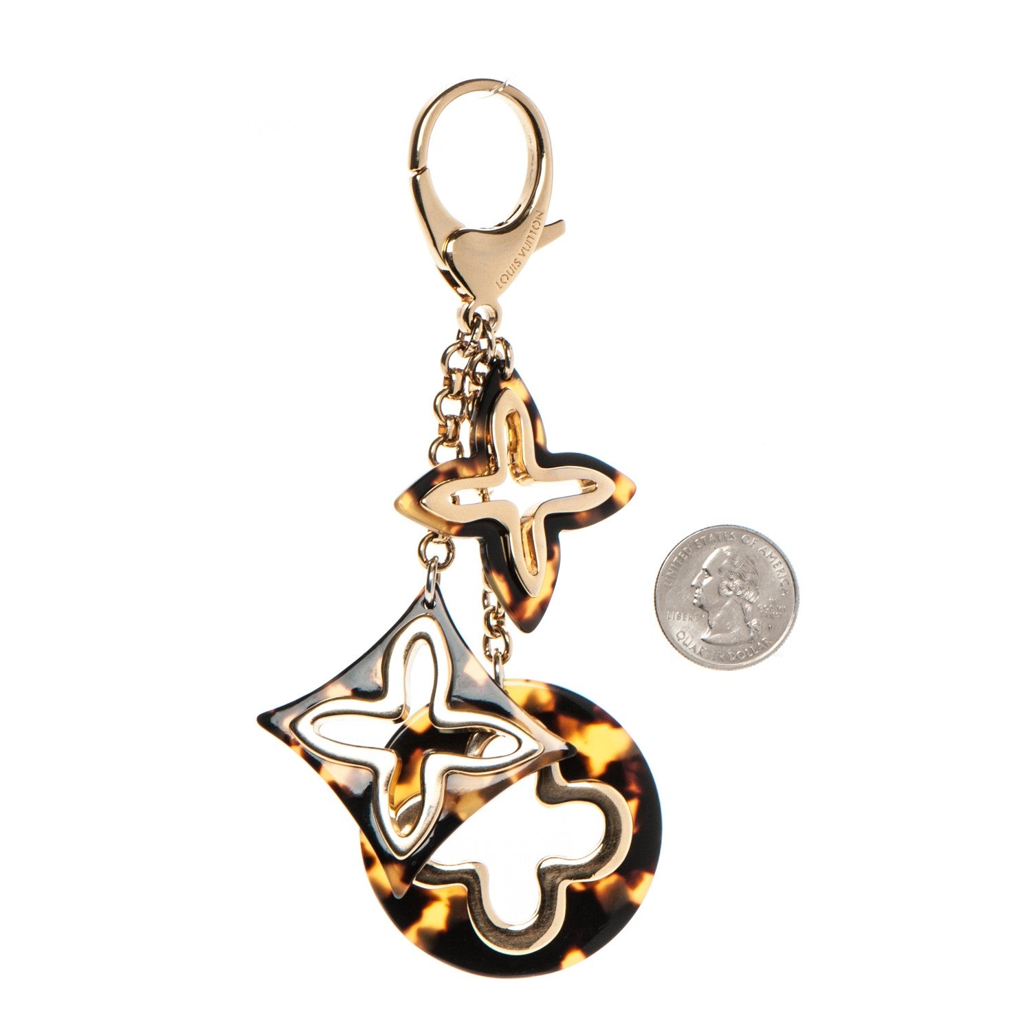 Louis Vuitton Insolence Bag Charm Ecaille 2 of 4