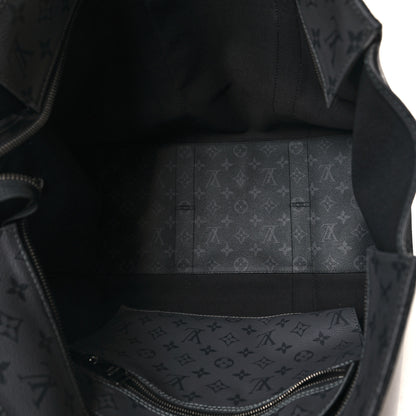 Louis Vuitton Monogram Eclipse Cabas Zippe GM Black 5 of 14