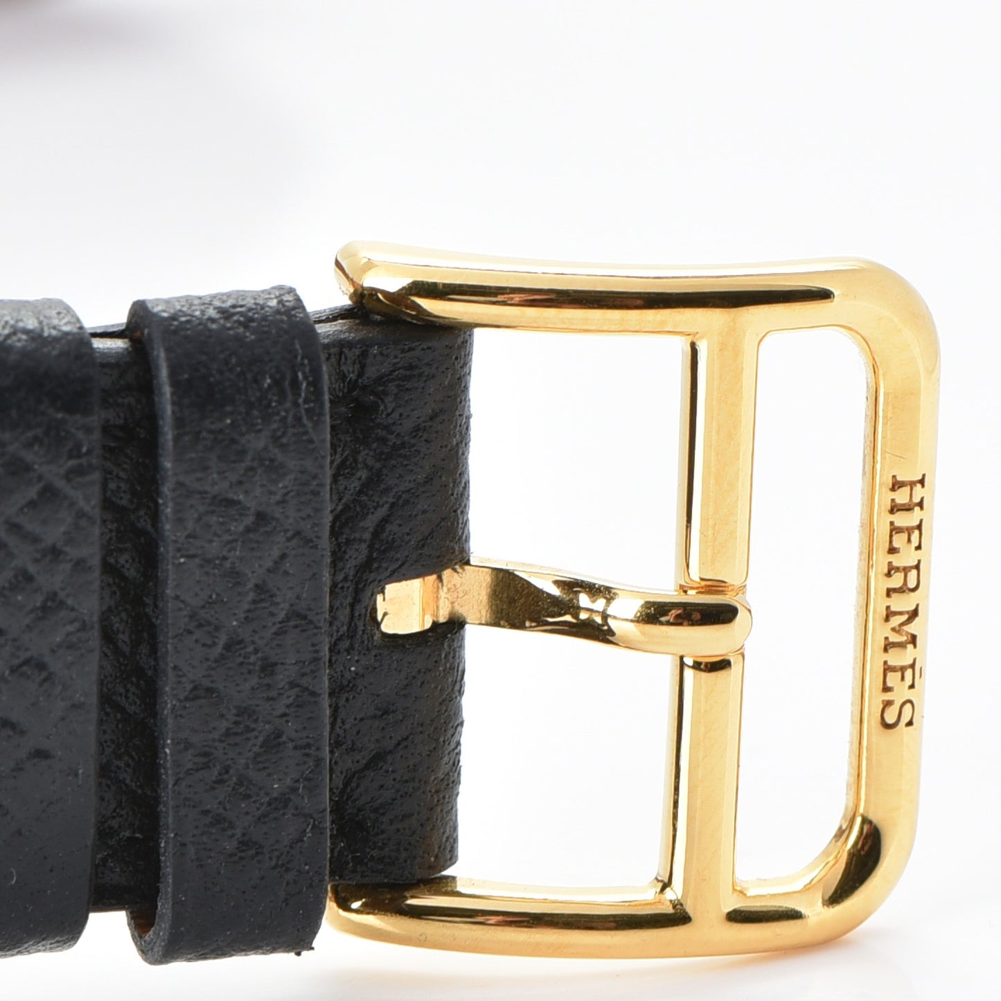 Stainless Steel Epsom 26mm Heure H Hour Quartz Watch Noir