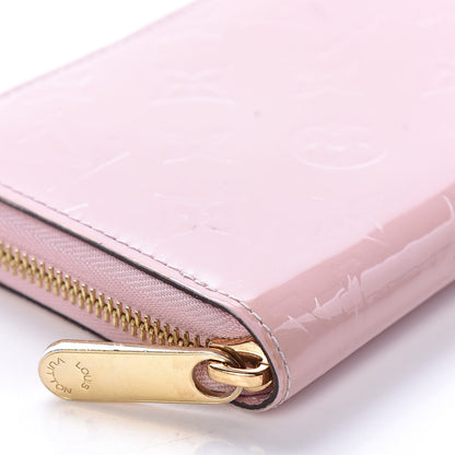 Louis Vuitton Vernis Zippy Wallet Rose Ballerine 9 of 13