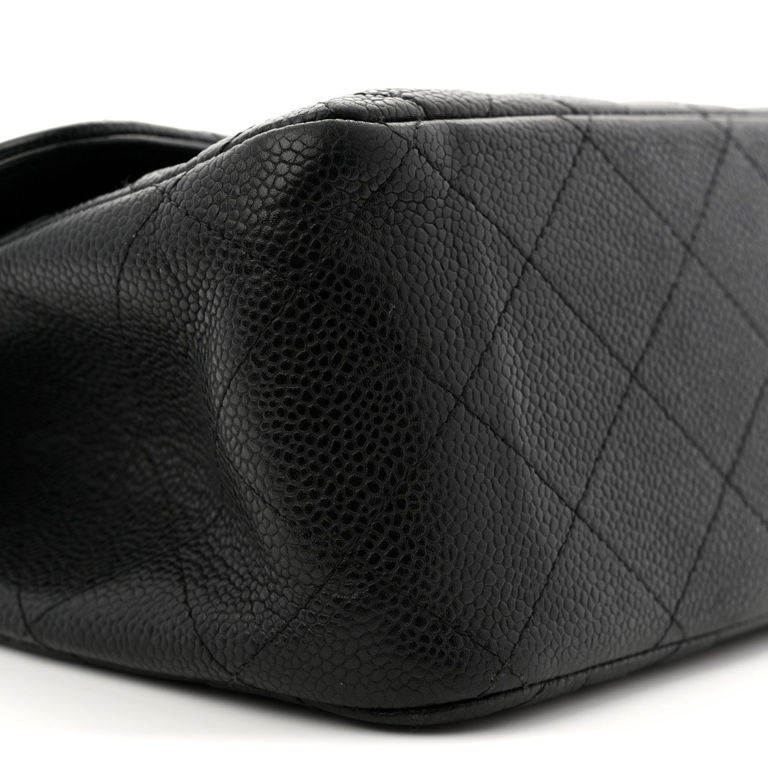 Chanel Caviar Quilted Jumbo Double Flap Black 16 of 23
