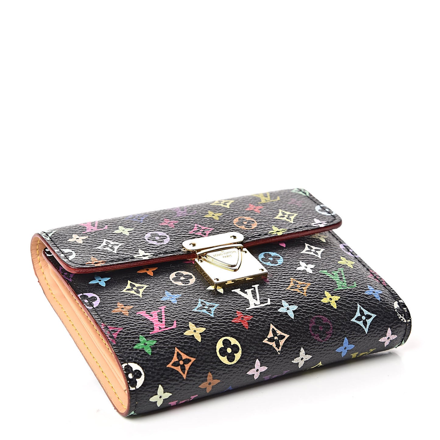 Monogram Multicolor Koala Wallet Black
