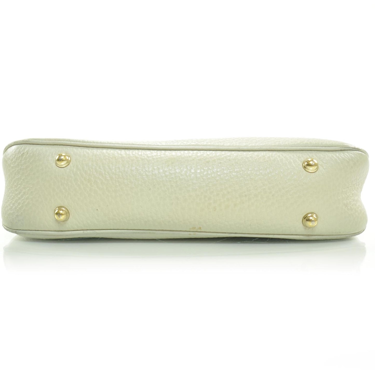Leather Anita Bamboo Top Handle Bag