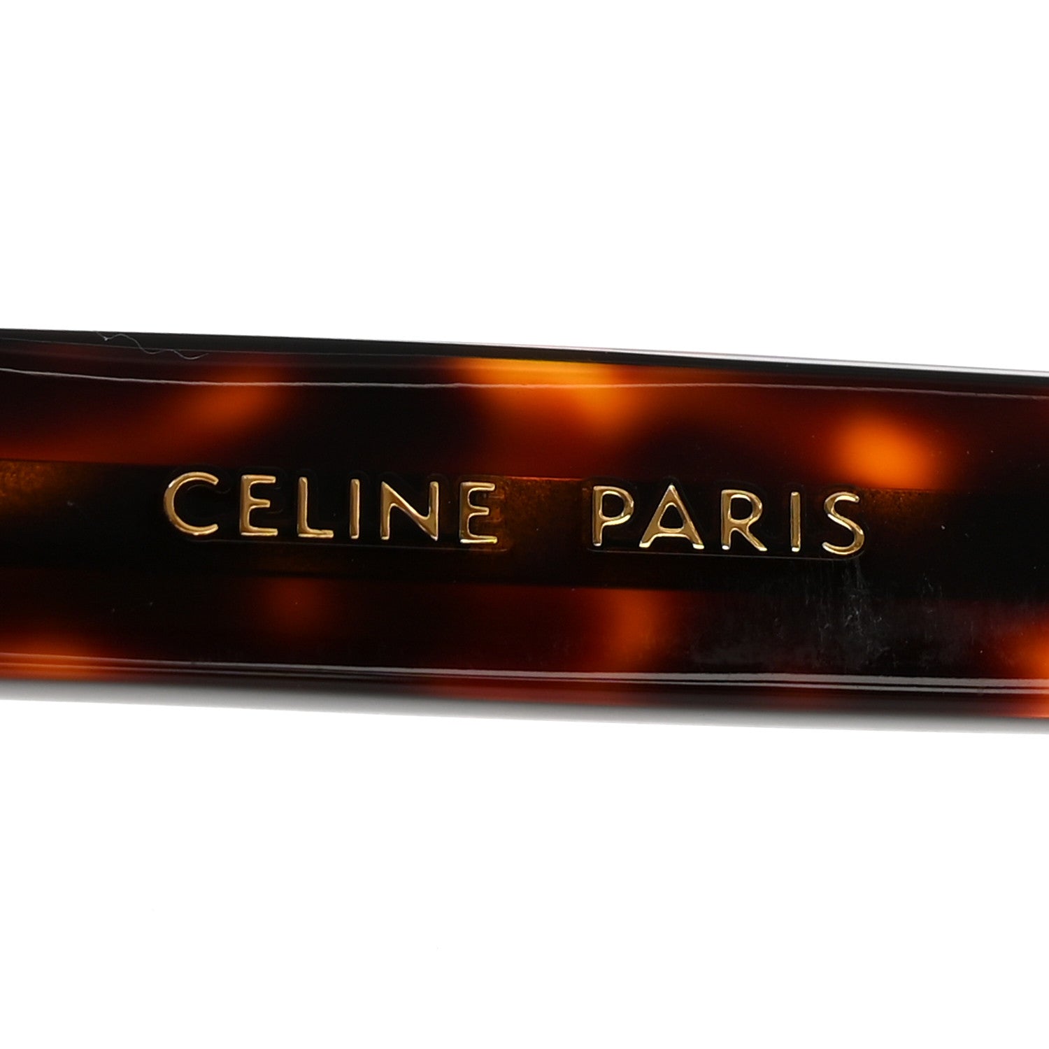 Celine Acetate Cat Eye Sunglasses CL401931 Tortoise 5 of 8