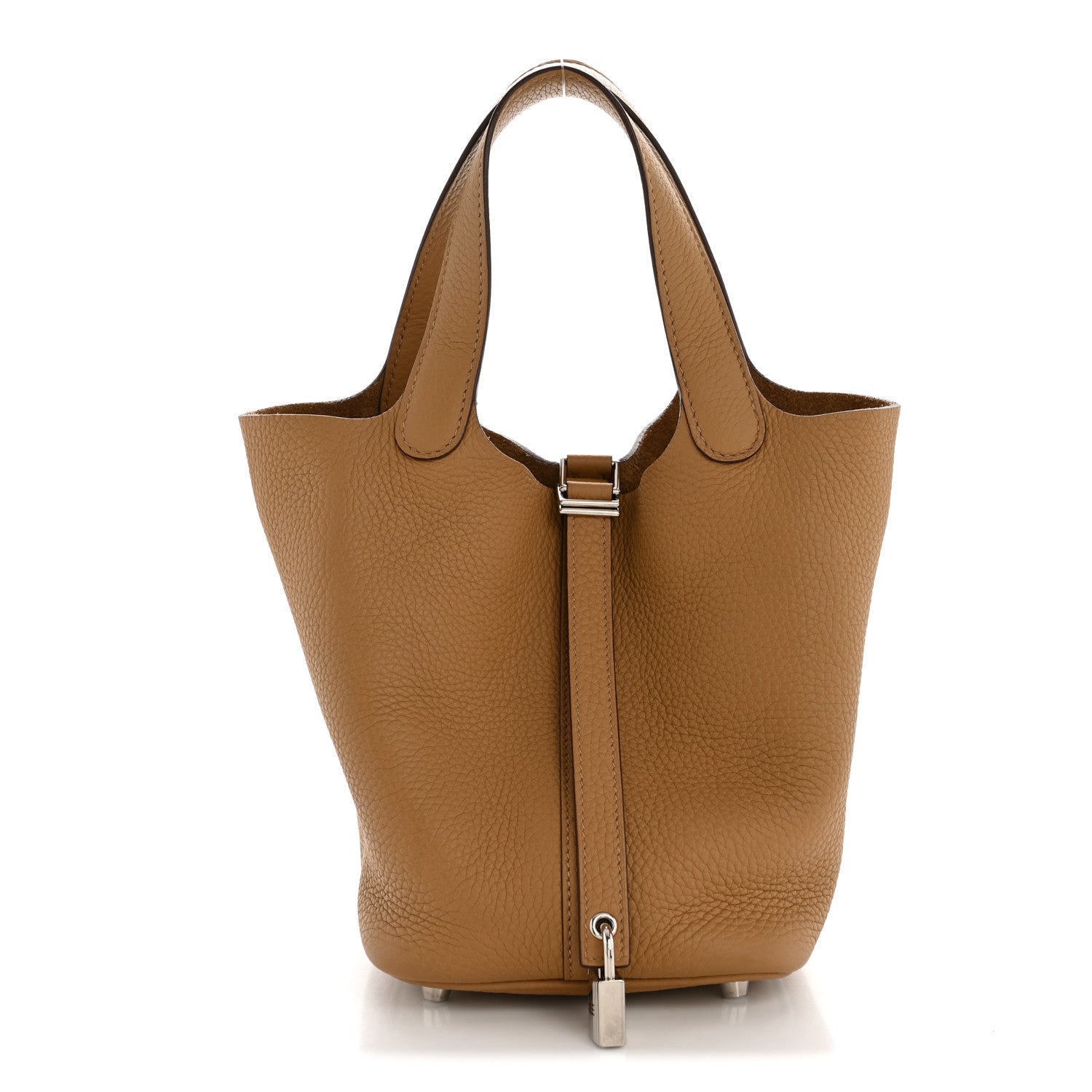 Hermes Taurillon Clemence Picotin Lock 18 PM Biscuit 1 of 12