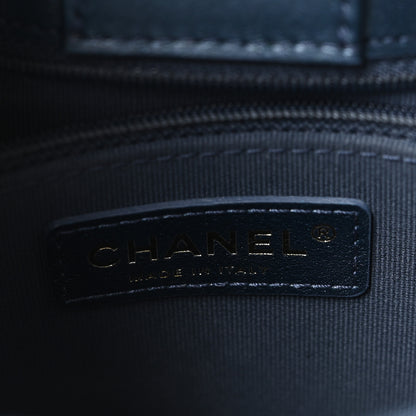 Chanel Washed Denim Quilted Small Hobo Blue 5 of 9