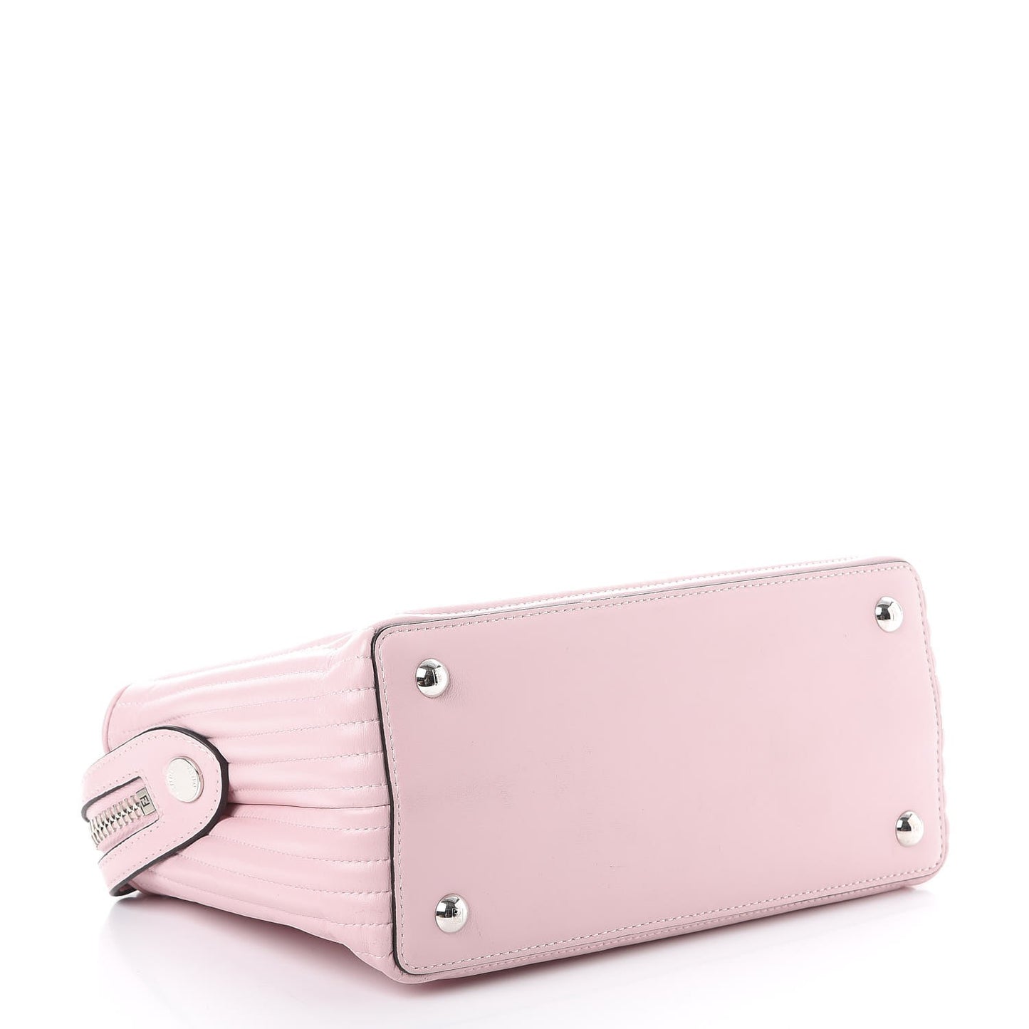 Shiny Nappa Trapuntata Small DotCom Click Chain Satchel Peonia