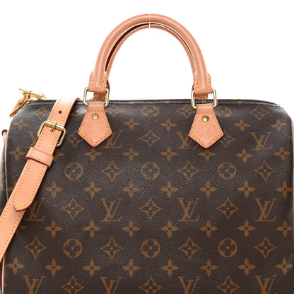 Louis Vuitton Monogram Speedy Bandouliere 30 8 of 14