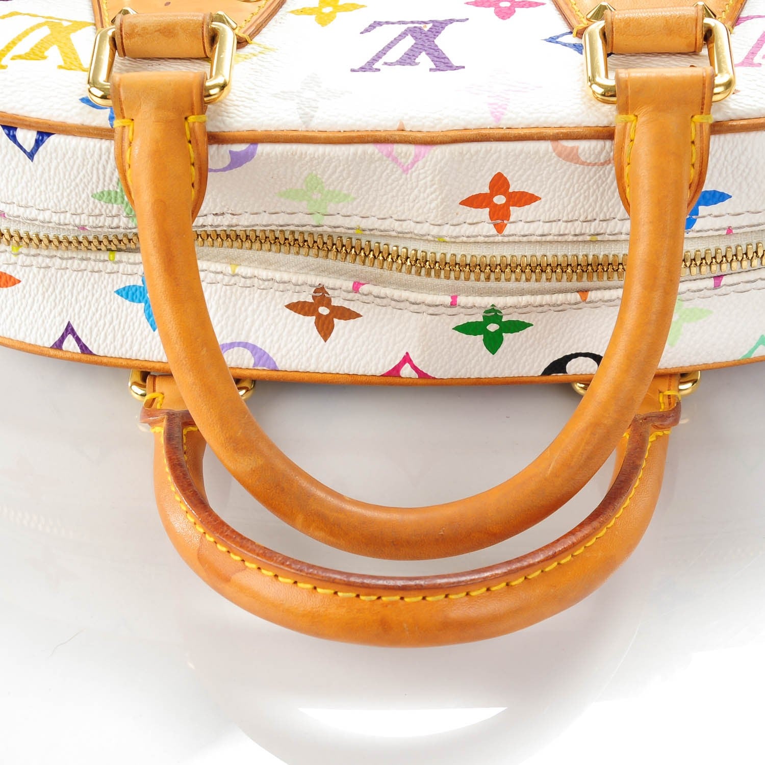 Louis Vuitton Monogram Multicolor Trouville White 8 of 8