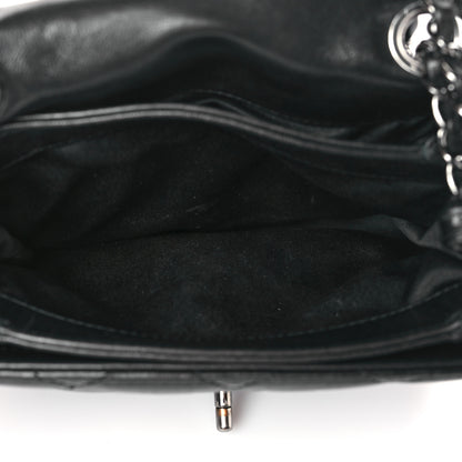 Chanel Lambskin Quilted Mini Chanel 3 Flap Black 5 of 9