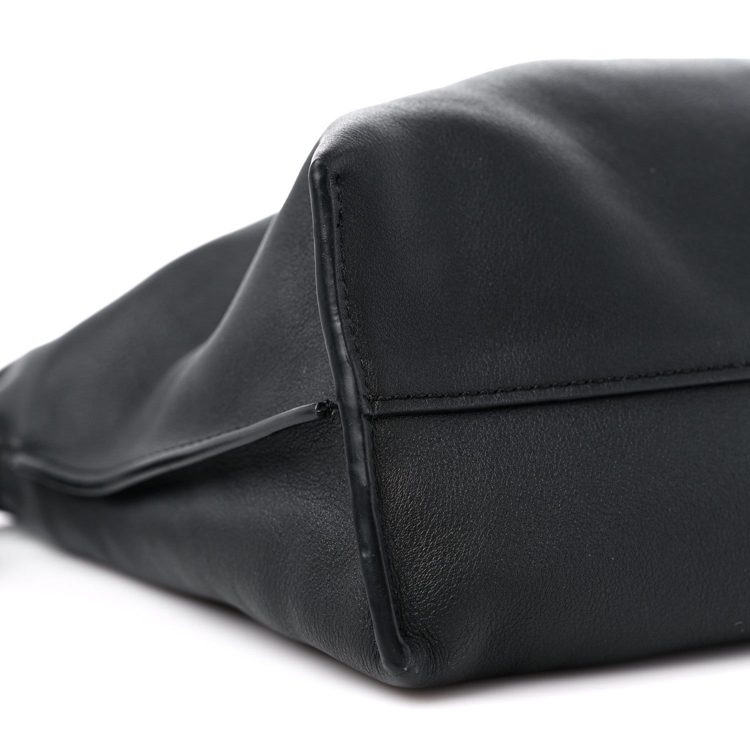 Loewe Nappa Flamenco Knot Clutch Black 7 of 9