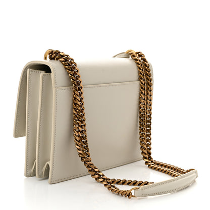 Saint Laurent Calfskin Medium Monogram Sunset Crema Soft 3 of 12