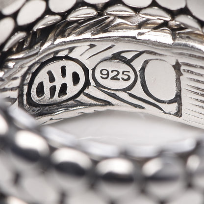 John Hardy Sterling Silver Legends Naga Double Coil Ring 53 6.5 5 of 6