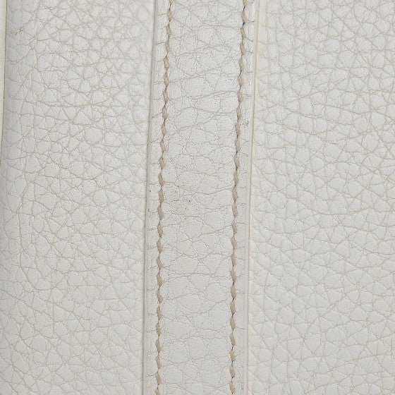 Taurillon Clemence Birkin 30 White