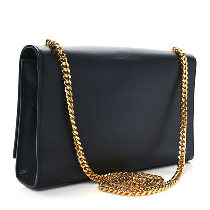 Saint Laurent Smooth Calfskin Medium Classic Monogram Kate Tassel Satchel Black 3 of 9